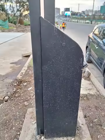 Gebosun smart pole installation